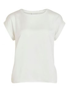 Vila t-shirt snowwhite XS t/m XL